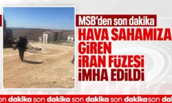 MSB: İran'dan ateşlenen füze etkisiz hale getirildi