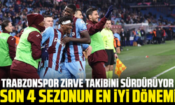 Trabzonspor Zirve Takibini Sürdürüyor: Son 4 Sezonun En İyi Dönemi