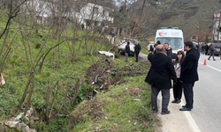 Giresun'da trafik kazası: 1 kişi hayatını kaybetti