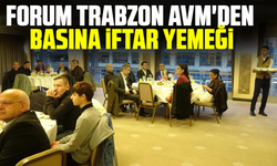 Forum Trabzon AVM'den basına iftar yemeği