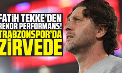 Fatih Tekke’den Rekor Performans! Trabzonspor’da Zirvede