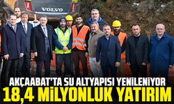 Akçaabat’ta su altyapısı yenileniyor: 18,4 milyonluk yatırım