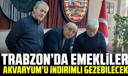 Trabzon’da Emekliler, Akvaryum’u İndirimli Gezebilecek