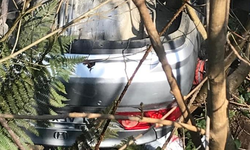 Trabzon'da trafik kazası: 2 yaralı