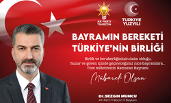 Ak Parti Trabzon İl başkanı Sezgin Mumcu Byram mesajı