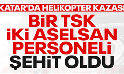 MSB: Katar'da düşen helikopterde 3 Türk şehit oldu