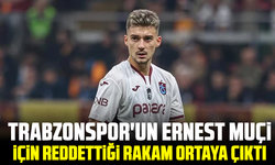 Trabzonspor'un Ernest Muçi için reddettiği rakam ortaya çıktı