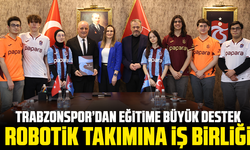 Trabzonspor’dan Eğitime Büyük Destek: Robotik Takımına İş Birliği