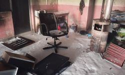 sobaya Gümüşhane'de dökülen tiner parladı: 1 kişi ağır yaralandı