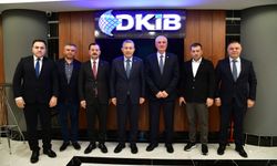 Vali Tahir Şahin’den DKİB Başkanı Selçuk İskender’e Tebrik Ziyareti