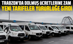 Trabzon’da dolmuş ücretlerine zam: Yeni tarifeler yürürlüğe girdi