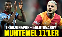 Trabzonspor - Galatasaray  muhtemel 11'ler