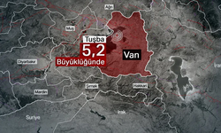 Van'da hissedilen bir deprem oldu