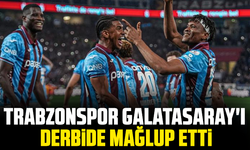 Trabzonspor Galatasaray'ı derbide mağlup etti