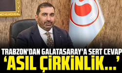 Trabzon'dan Galatasaray'a sert cevap: "Asıl çirkinlik"