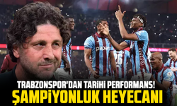 Trabzonspor'dan tarihi performans! Şampiyonluk heyecanı