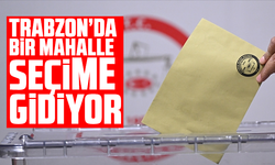 Trabzon’da bir mahalle seçime gidiyor