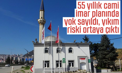 55 yıllık cami imar planında yok sayıldı, yıkım riski ortaya çıktı