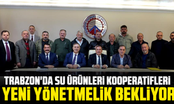 Trabzon'da Su Ürünleri Kooperatifleri yeni yönetmelik bekliyor