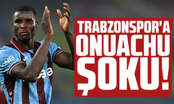 Trabzonspor'a Paul Onuachu şoku!