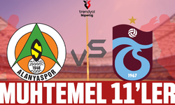 Alanyaspor - Trabzonspor muhtemel 11'ler