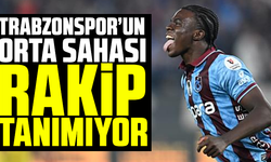 Trabzonspor’un Orta Sahası Rakip Tanımıyor