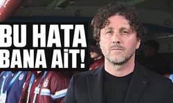 Fatih Tekke: Bu hata bana ait!