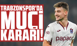 Trabzonspor’da Ernest Muçi Kararı!