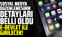 Sosyal medya düzenlemesinin detayları belli oldu: E-Devlet ile girilecek!