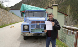 Odunluk olarak kullandığı kamyonu İstanbul'da ceza yedi