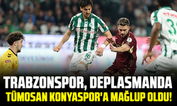 Trabzonspor, deplasmanda TÜMOSAN Konyaspor'a mağlup oldu!