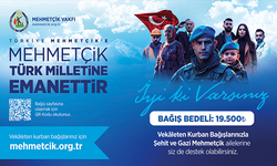 Mehmetçik Vakfı 2026 Vekâleten Kurban Bağışlarını Kabul Etmeye Başladı