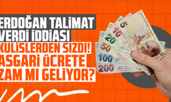 Erdoğan talimat verdi iddiası kulislerden sızdı! Asgari ücrete zam mı geliyor?