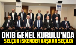 DKİB Genel Kurulu’nda Selçuk İskender başkan seçildi