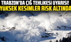 Trabzon’da çığ tehlikesi uyarısı! Yüksek kesimler risk altında