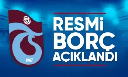 Trabzonspor’un güncel borcu: Resmen açıklandı