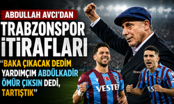 Abdullah Avcı'dan Trabzonspor itirafları "Baka çıkacak dedim. Yardımcım Abdülkadir Ömür çıksın dedi, tartıştık"