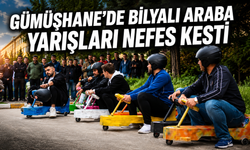 Gümüşhane’de Bilyalı Araba Yarışları Nefes Kesti