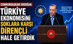 Cumhurbaşkanı Erdoğan: Türkiye ekonomisini şoklara karşı dirençli hale getirdik
