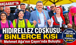 Akçaabat’ta Hıdırellez Coşkusu: Binlerce Kişi Mehmet Ağa’nın Çayırı’nda Buluştu