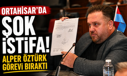 Ortahisar'da şok istifa:Alper Öztürk görevi bıraktı