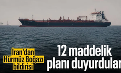 İran'dan, Hürmüz Boğazı'nı İsrail gemilerine kapatan 12 maddelik plan