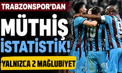 Trabzonspor'dan müthiş istatistik