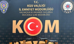 Rize’de kaçak silah operasyonu