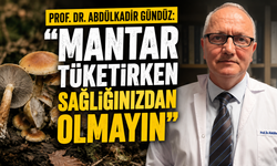 Prof. Dr. Abdülkadir Gündüz: "Mantar tüketirken sağlığınızdan olmayın"