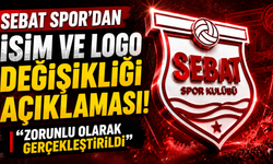 Sebat Spor’dan isim ve logo değişikliği açıklaması! “Zorunlu olarak gerçekleştirildi”