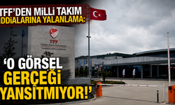 TFF'den Milli Takım iddialarına yalanlama: ''O görsel gerçeği yansıtmıyor!''