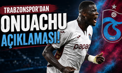 Trabzonspor'dan Onuachu açıklaması! " Talipleri var ama..."