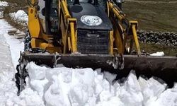 Giresun’da mayıs ayında kar mücadelesi