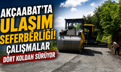 Akçaabat'ta Ulaşım Seferberliği! Çalışmalar Dört Koldan Sürüyor